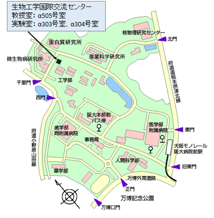 藤山研究室地図